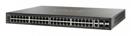 CISCO SF300-48 48-port 10_100 Managed Switch with Gigabit Uplinks